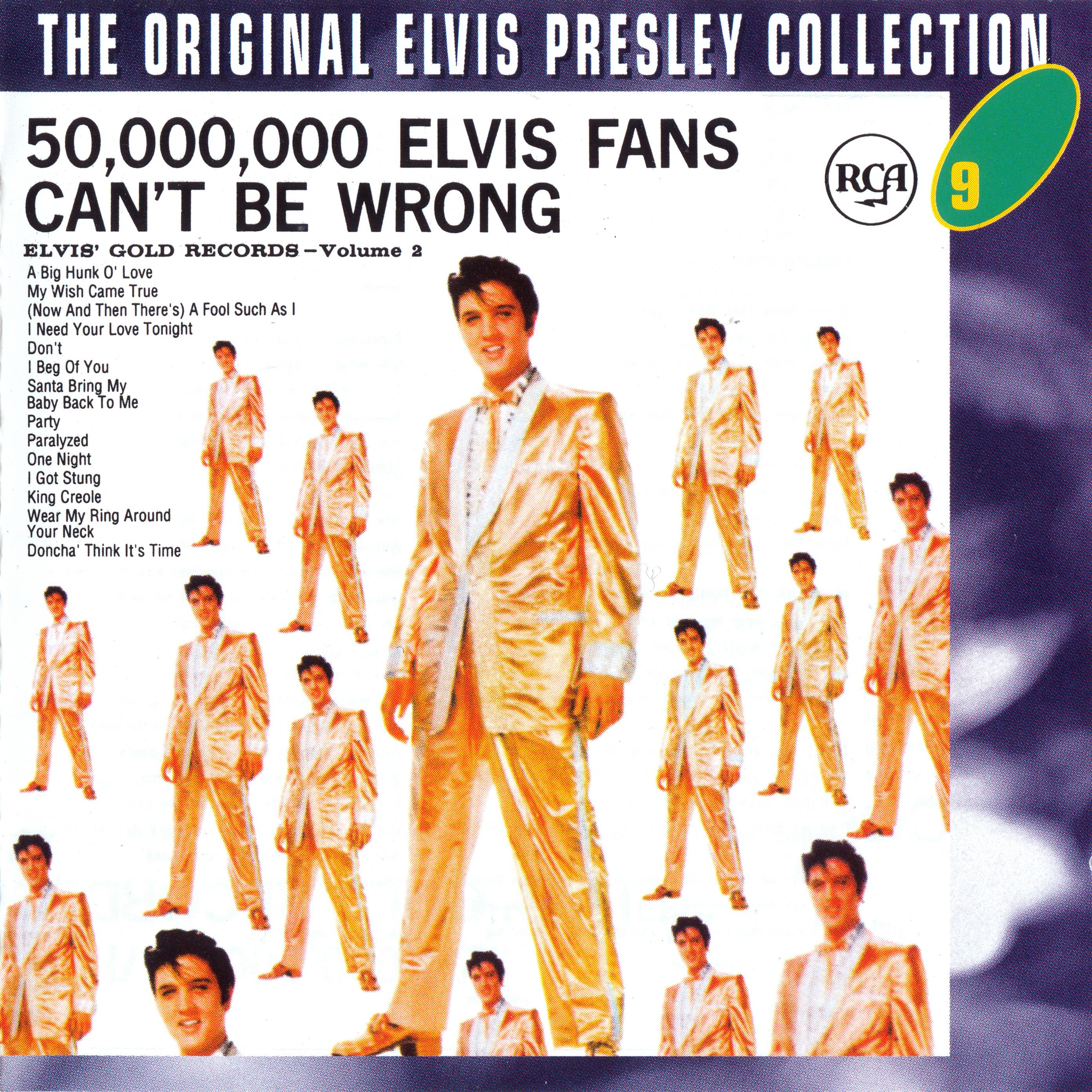 Elvis Presley  The Original Elvis Presley Collection 09; Elvis Gold Records 2 : Front